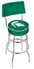  Michigan State 30" Double-Ring Swivel Bar Stool with Chrome Finish  