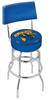  Kentucky "Wildcat" 30" Double-Ring Swivel Bar Stool with Chrome Finish  