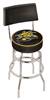  Wichita State 30" Double-Ring Swivel Bar Stool with Chrome Finish  