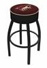 Arizona Coyotes 25" Swivel Counter Stool with Black Wrinkle Finish   