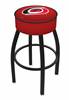  Carolina Hurricanes 25" Swivel Counter Stool with Black Wrinkle Finish   