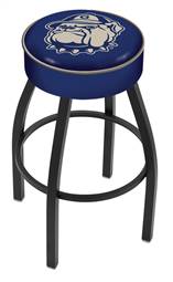  Georgetown 25" Swivel Counter Stool with Black Wrinkle Finish   