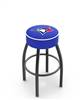  Toronto Blue Jays 25" Swivel Counter Stool with Black Wrinkle Finish   