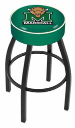  Marshall 25" Swivel Counter Stool with Black Wrinkle Finish   