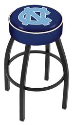  North Carolina 25" Swivel Counter Stool with Black Wrinkle Finish   