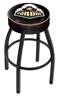  Purdue 25" Swivel Counter Stool with Black Wrinkle Finish   