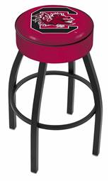  South Carolina 25" Swivel Counter Stool with Black Wrinkle Finish   