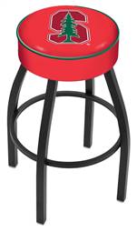  Stanford 25" Swivel Counter Stool with Black Wrinkle Finish   