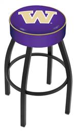  Washington 25" Swivel Counter Stool with Black Wrinkle Finish   