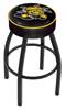  Wichita State 25" Swivel Counter Stool with Black Wrinkle Finish   