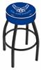  U.S. Air Force 30" Swivel Bar Stool with Black Wrinkle Finish   