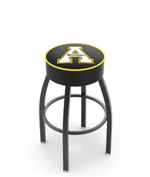  Appalachian State 30" Swivel Bar Stool with Black Wrinkle Finish   