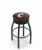  Cincinnati 30" Swivel Bar Stool with Black Wrinkle Finish   