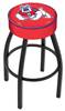  Fresno State 30" Swivel Bar Stool with Black Wrinkle Finish   