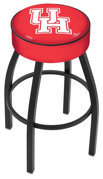  Houston 30" Swivel Bar Stool with Black Wrinkle Finish   