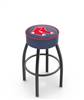  Boston Red Sox 30" Swivel Bar Stool with Black Wrinkle Finish   