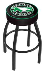  North Dakota 30" Swivel Bar Stool with Black Wrinkle Finish   