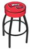  Western Kentucky 30" Swivel Bar Stool with Black Wrinkle Finish   