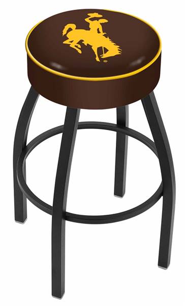  Wyoming 30" Swivel Bar Stool with Black Wrinkle Finish   