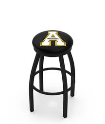  Appalachian State 25" Swivel Counter Stool with Black Wrinkle Finish  