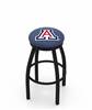  Arizona 25" Swivel Counter Stool with Black Wrinkle Finish  