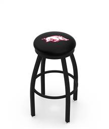  Arkansas 25" Swivel Counter Stool with Black Wrinkle Finish  