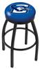  Creighton 25" Swivel Counter Stool with Black Wrinkle Finish  