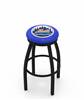  New York Mets 25" Swivel Counter Stool with Black Wrinkle Finish  