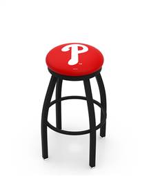  Philadelphia Phillies 25" Swivel Counter Stool with Black Wrinkle Finish  