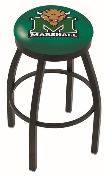  Marshall 25" Swivel Counter Stool with Black Wrinkle Finish  