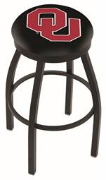  Oklahoma 25" Swivel Counter Stool with Black Wrinkle Finish  