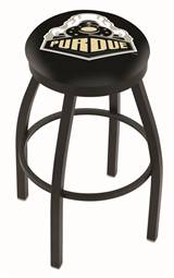  Purdue 25" Swivel Counter Stool with Black Wrinkle Finish  
