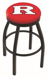  Rutgers 25" Swivel Counter Stool with Black Wrinkle Finish  