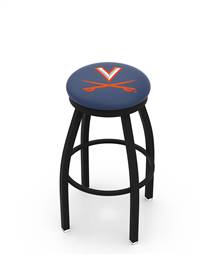  Virginia 25" Swivel Counter Stool with Black Wrinkle Finish  