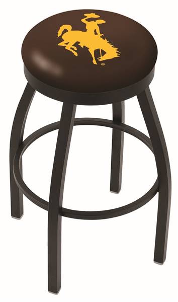  Wyoming 25" Swivel Counter Stool with Black Wrinkle Finish  