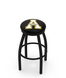  Appalachian State 30" Swivel Bar Stool with Black Wrinkle Finish  