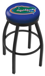  Florida 30" Swivel Bar Stool with Black Wrinkle Finish  