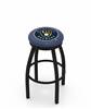  Milwaukee Brewers 30" Swivel Bar Stool with Black Wrinkle Finish  