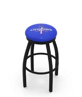 L8B2B Texas Rangers - 2023 World Series Champions  Swivel Bar Stool 30 inch 