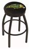  North Dakota State 30" Swivel Bar Stool with Black Wrinkle Finish  