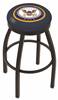  U.S. Navy 30" Swivel Bar Stool with Black Wrinkle Finish  