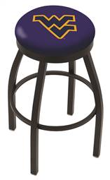  West Virginia 30" Swivel Bar Stool with Black Wrinkle Finish  