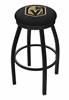  Vegas Golden Knights 36" Swivel Bar Stool with Black Wrinkle Finish  