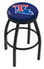  Louisiana Tech 36" Swivel Bar Stool with Black Wrinkle Finish  