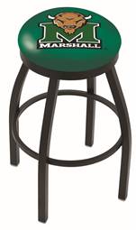  Marshall 36" Swivel Bar Stool with Black Wrinkle Finish  