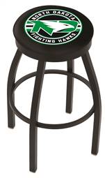  North Dakota 36" Swivel Bar Stool with Black Wrinkle Finish  