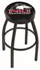  Northern Illinois 36" Swivel Bar Stool with Black Wrinkle Finish  