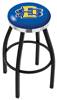  South Dakota State 30" Swivel Bar Stool with a Black Wrinkle and Chrome Finish  