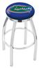  Florida 25" Swivel Counter Stool with Chrome Finish  