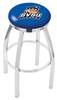  Grand Valley State 25" Swivel Counter Stool with Chrome Finish  